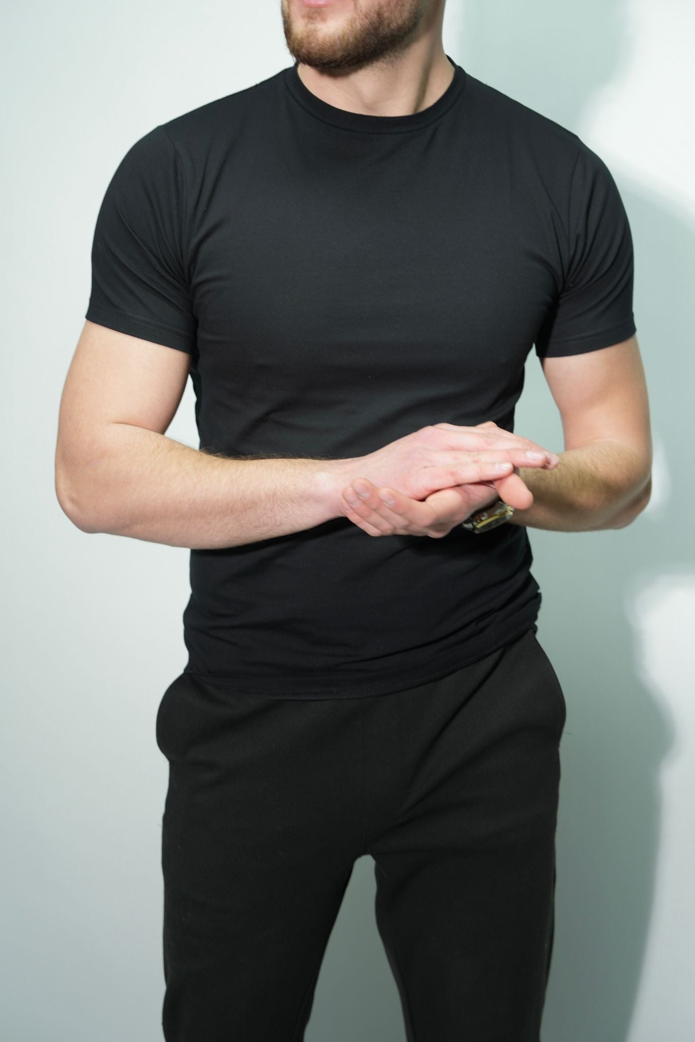 Black Muscle Fit
